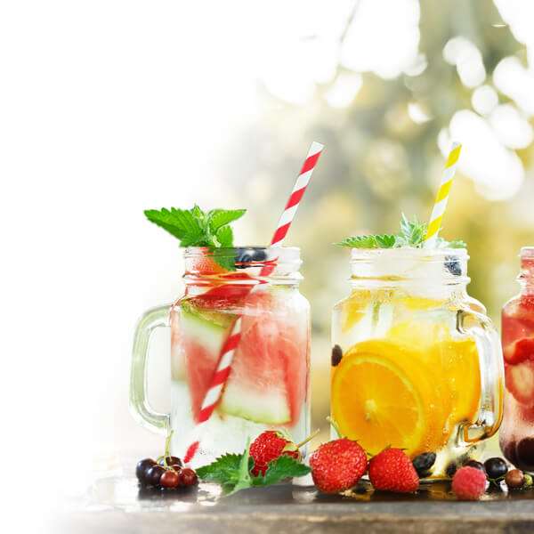 Drinks, beverages and infusions