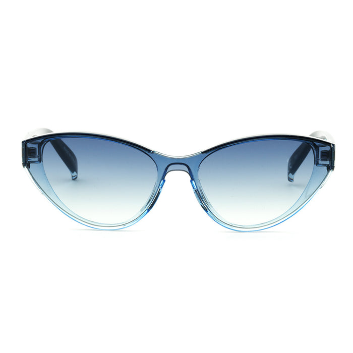 Kara Women Sunglasses in Crystal & Glossy Blue