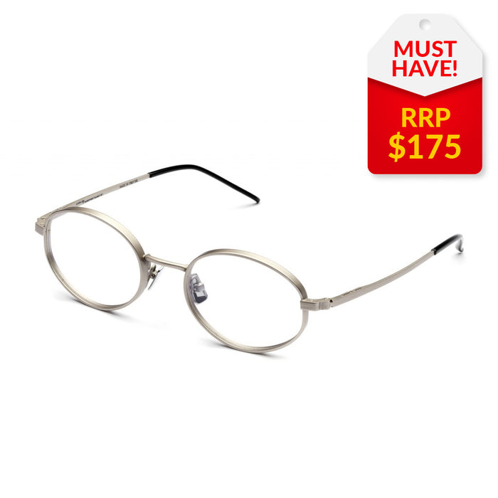 Francis Unisex Glasses in Silver