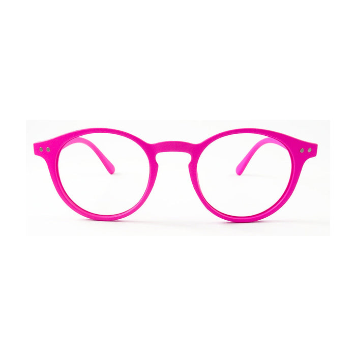 Anti Blue Light Glasses in Neon Pink